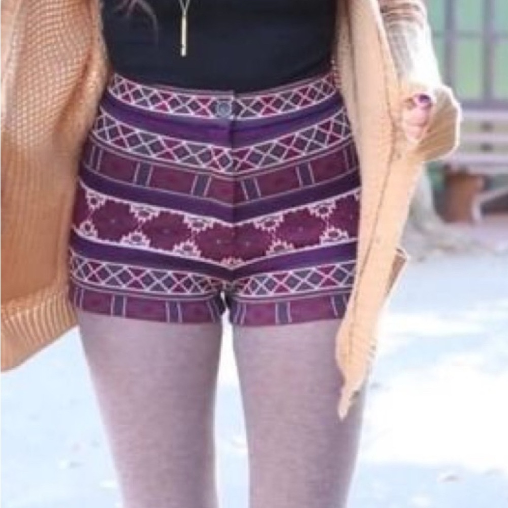 Brandy Melville Aztec Shorts